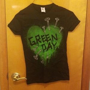 Green Day Band Tee